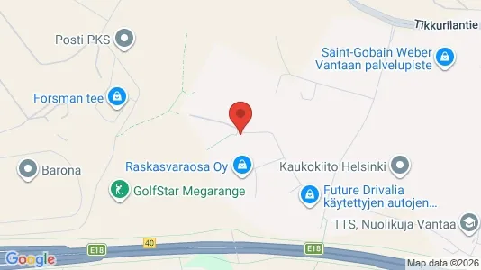 Lokaler til leje i Vantaa - Foto fra Google Street View