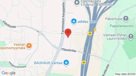 Lokaler til leje i Vantaa - Foto fra Google Street View