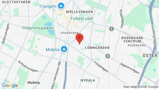 Sklepy Do wynajęcia i Sofielund - kort over placeringen