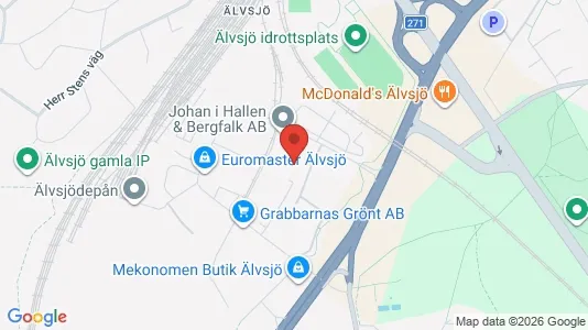 Kontorslokaler för uthyrning i Söderort - kort over placeringen