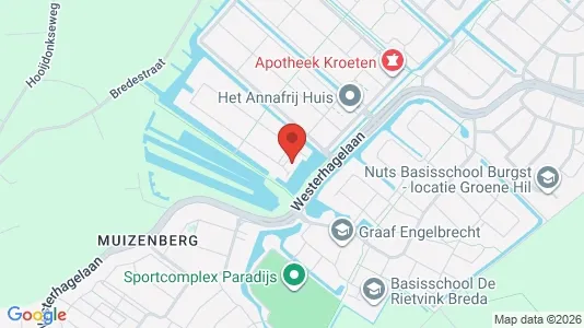 Nieruchomości komercyjne Na sprzedaż i Breda - kort over placeringen