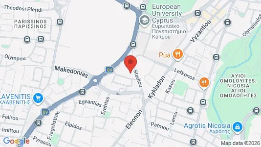 Nieruchomości komercyjne Na sprzedaż i Nikozja Strovolos - kort over placeringen