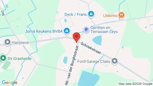 Gewerbeflächen zum Kauf i Putte – Foto von Google Street View