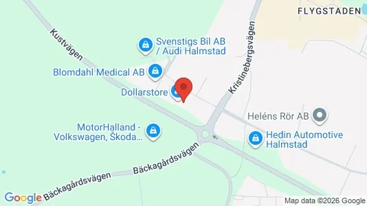 Kontorlokaler til leje i Halmstad - Foto fra Google Street View