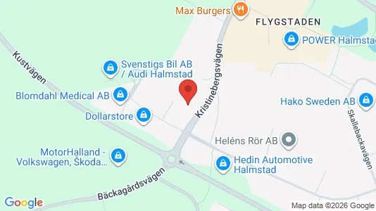 Kontorer til leie i Halmstad – Bilde fra Google Street View