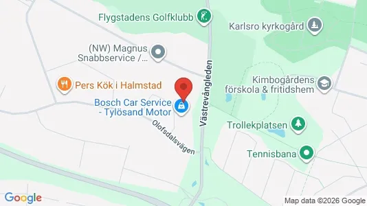 Kontorlokaler til leje i Halmstad - Foto fra Google Street View
