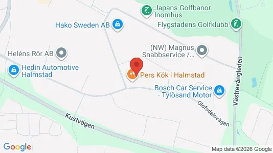 Büros zur Miete i Halmstad – Foto von Google Street View