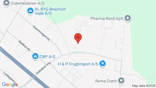 Espacios de oficina En alquiler i Vejle - Foto de Google Street View