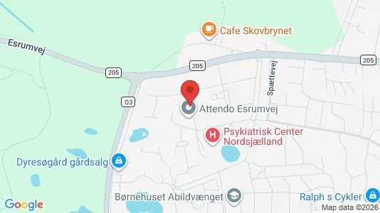 Lokale biurowe Do wynajęcia i Helsingør - kort over placeringen