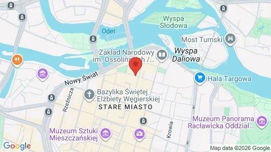 Büros zur Miete i Wrocław – Foto von Google Street View