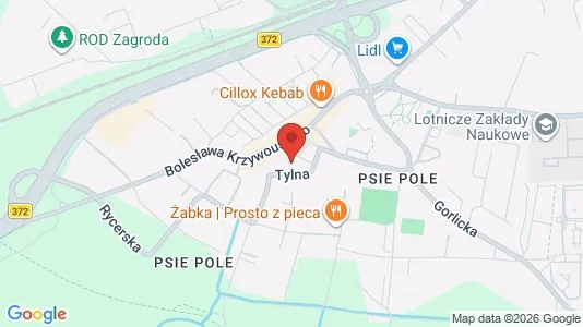 Kontorlokaler til leje i Wrocław - Foto fra Google Street View