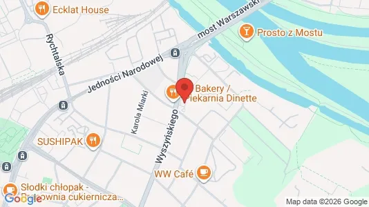 Lokale biurowe Do wynajęcia i Wrocław - kort over placeringen