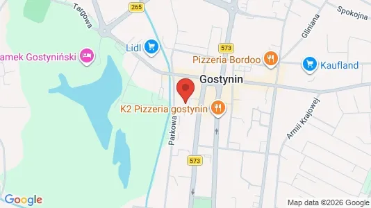 Espacios de oficina En alquiler i Gostyniński - kort over placeringen