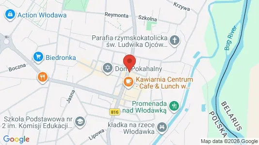 Lokale biurowe Do wynajęcia i Włodawski - kort over placeringen