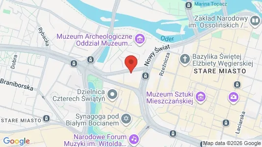 Office spaces for rent i Wrocław - Photo from Google Street View