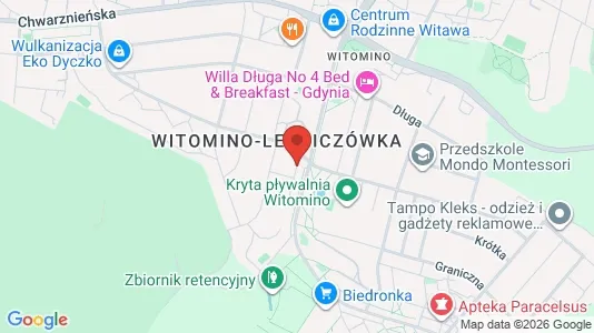 Lokale biurowe Do wynajęcia i Gdynia - kort over placeringen