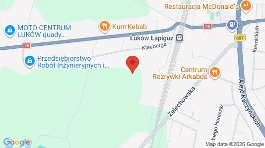 Toimistotilat Vuokrattavana i Łukowski - Kuva Google Street Viewstä
