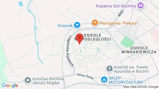 Kontorlokaler til leje i Bocheński - Foto fra Google Street View