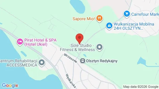 Espacios de oficina En alquiler i Olsztyn - kort over placeringen