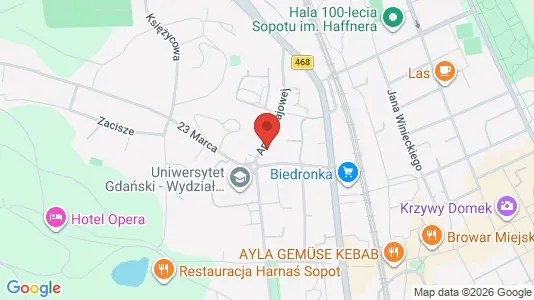 Office spaces for rent i Sopot - Photo from Google Street View
