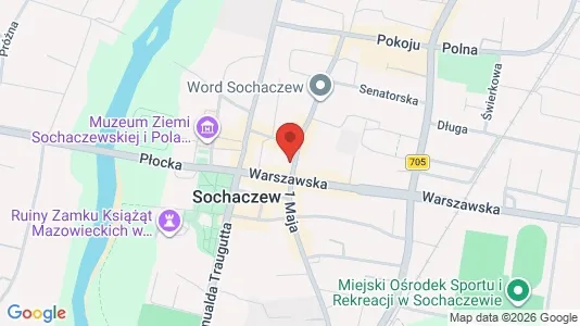Toimistotilat Vuokrattavana i Sochaczewski - Kuva Google Street Viewstä