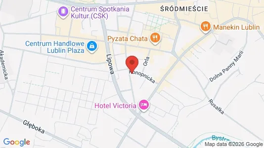 Kontorlokaler til leje i Lublin - Foto fra Google Street View