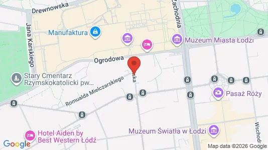 Büros zur Miete i Łódź – Foto von Google Street View