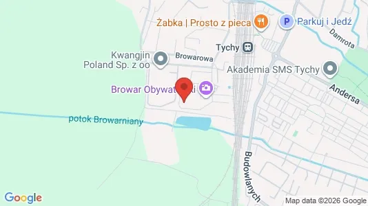 Lokale biurowe Do wynajęcia i Tychy - kort over placeringen