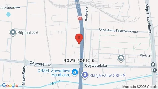 Office spaces for rent i Łódź - Photo from Google Street View