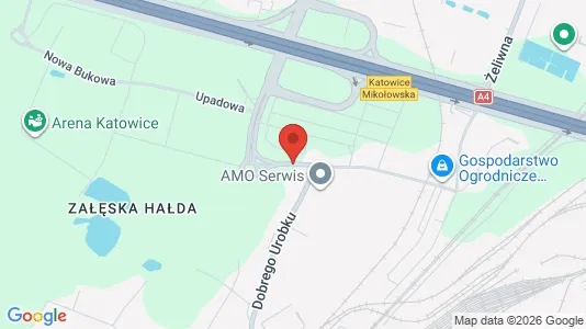 Lokale biurowe Do wynajęcia i Katowice - kort over placeringen