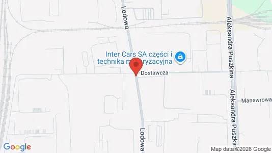 Toimistotilat Vuokrattavana i Łódź - kort over placeringen