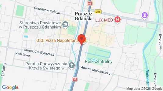 Lokale biurowe Do wynajęcia i Gdański - kort over placeringen