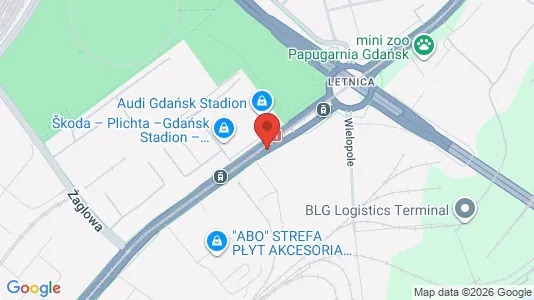 Büros zur Miete i Gdańsk – Foto von Google Street View