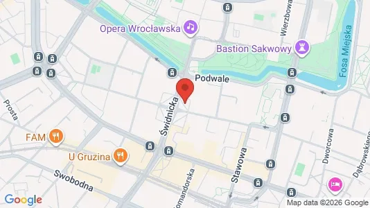 Office spaces for rent i Wrocław - Photo from Google Street View