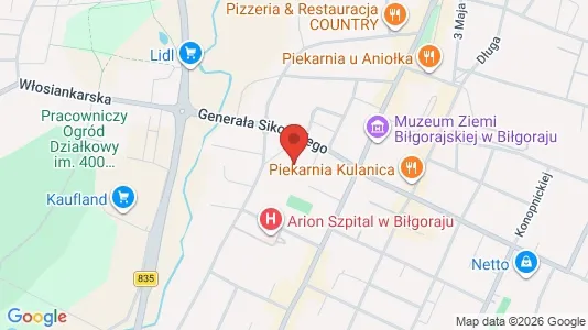 Kontorlokaler til leje i Biłgorajski - Foto fra Google Street View