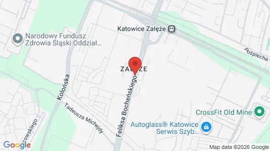 Kontorlokaler til leje i Katowice - Foto fra Google Street View