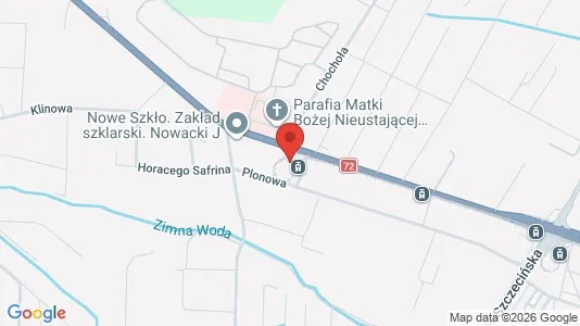 Kontorer til leie i Łódź - kort over placeringen