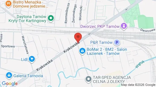 Kontorlokaler til leje i Tarnów - Foto fra Google Street View