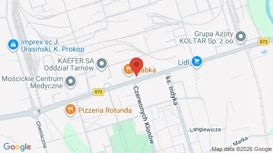 Lokale biurowe Do wynajęcia i Tarnów - kort over placeringen