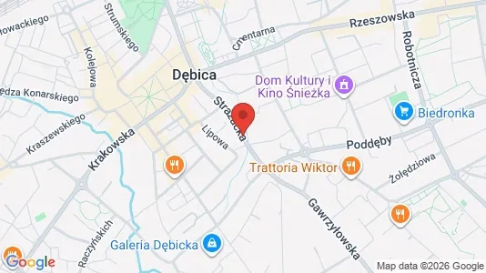 Lokale biurowe Do wynajęcia i Dębicki - kort over placeringen