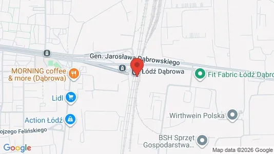 Kontorlokaler til leje i Łódź - Foto fra Google Street View