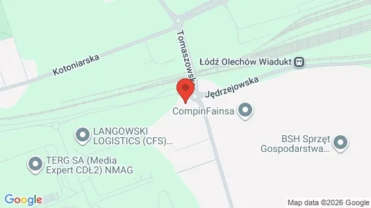 Büros zur Miete i Łódź – Foto von Google Street View