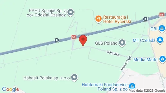 Kontorlokaler til leje i Będziński - Foto fra Google Street View