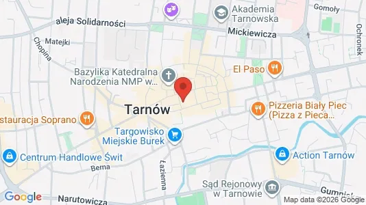 Kontorlokaler til leje i Tarnów - Foto fra Google Street View