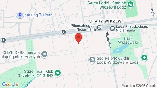 Kontorlokaler til leje i Łódź - Foto fra Google Street View