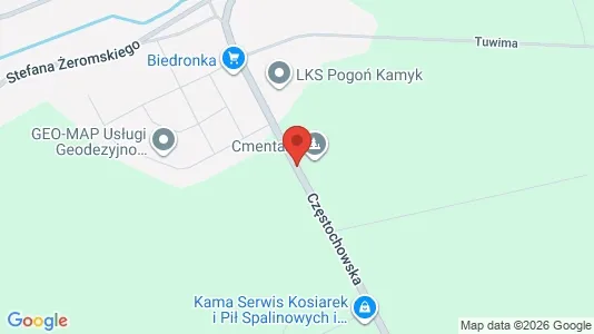 Kontorlokaler til leje i Kłobucki - Foto fra Google Street View