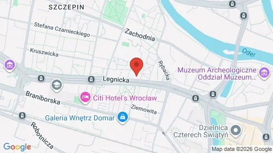 Office spaces for rent i Wrocław - Photo from Google Street View