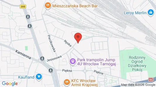 Office spaces for rent i Wrocław - Photo from Google Street View