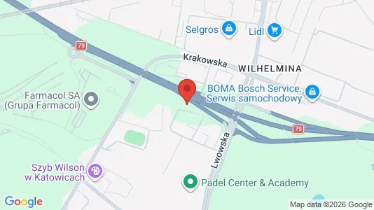 Office spaces for rent i Katowice - Photo from Google Street View