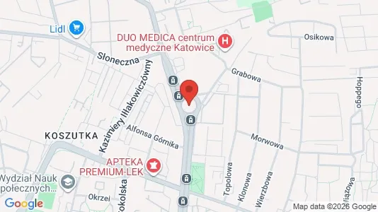 Office spaces for rent i Katowice - Photo from Google Street View